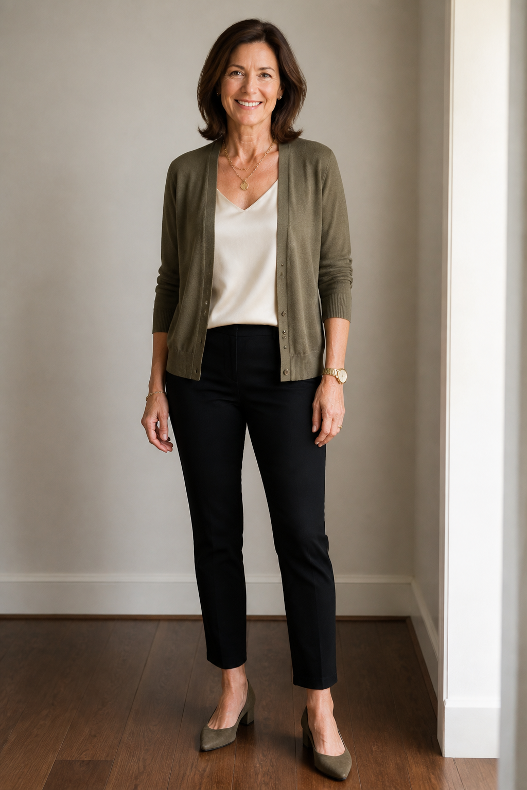 Cigarette Pants and Camisole