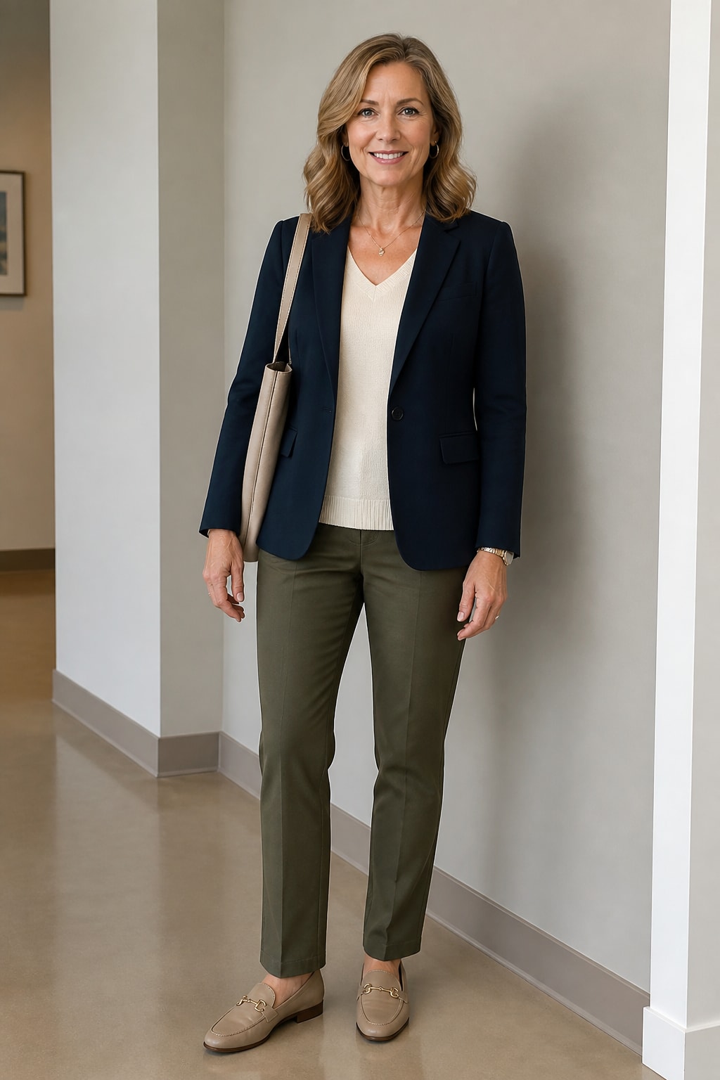 Structured Blazer and Trousers