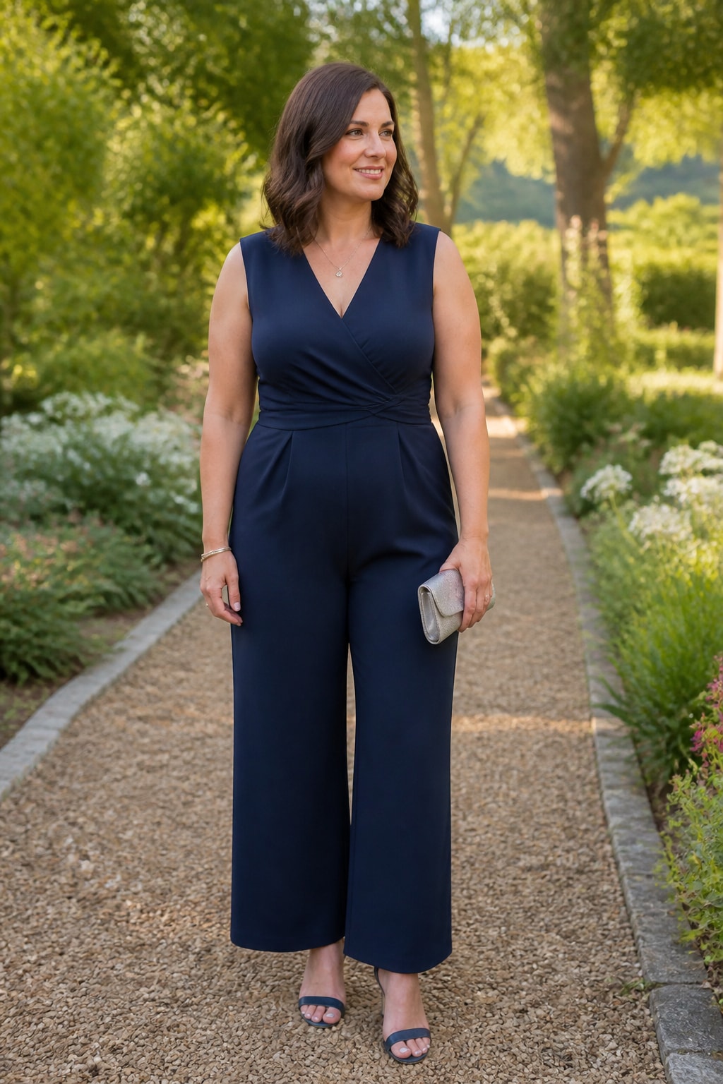 Navy Jumpsuit