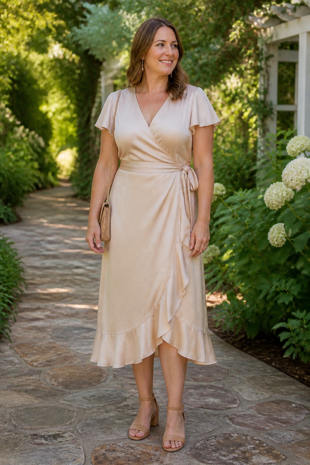 Champagne Wrap Midi