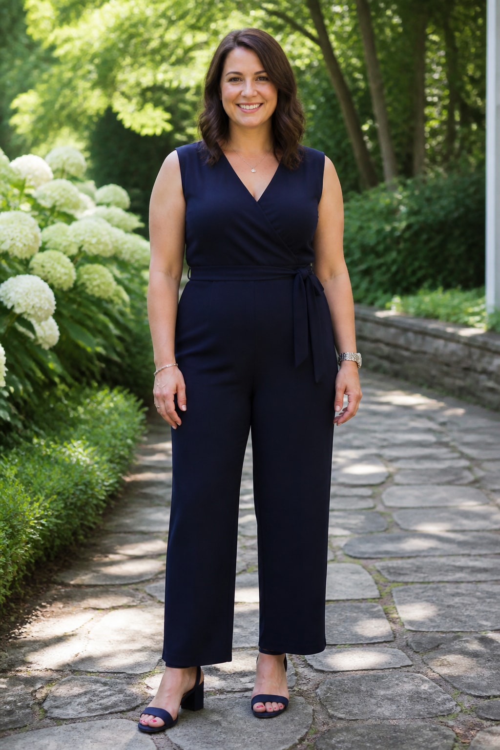 Navy Jumpsuit