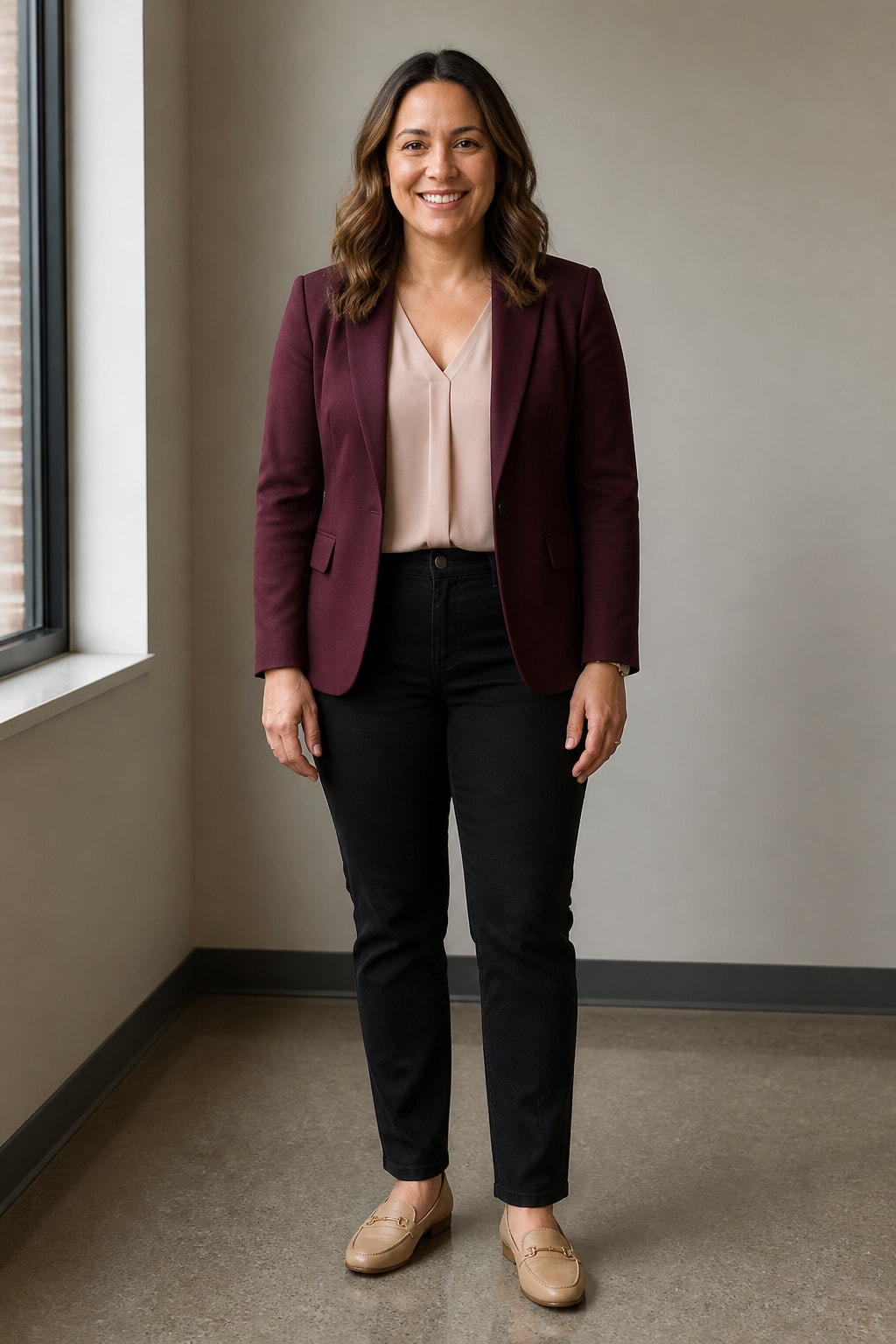Black Jeans and Blazer