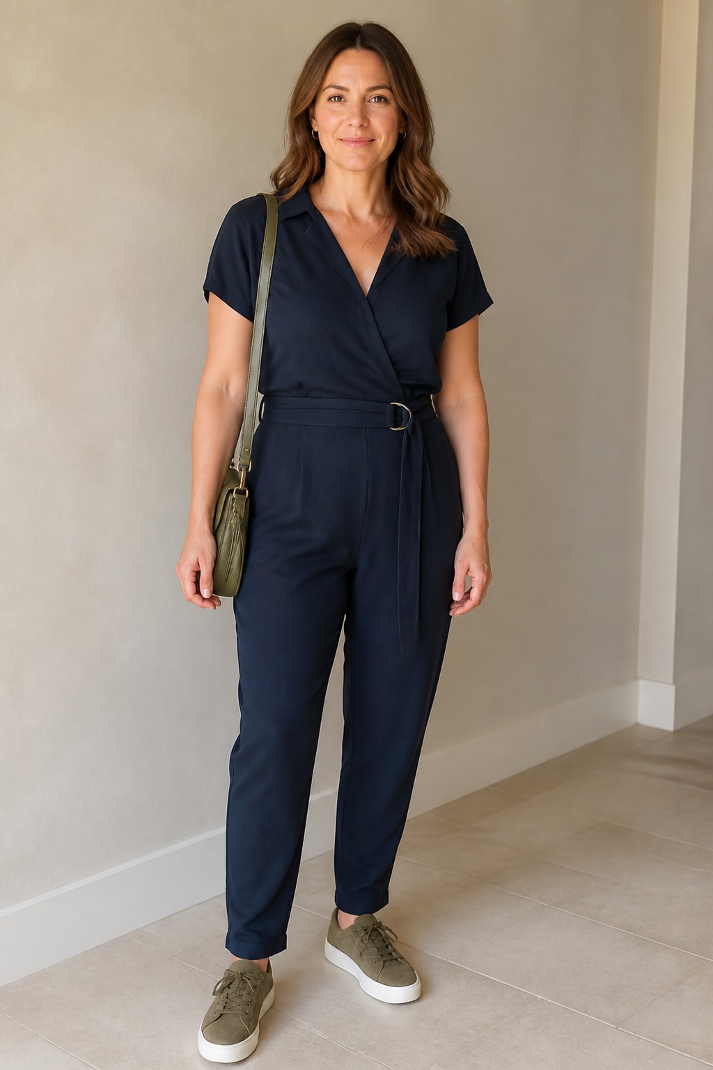 Belted Jumpsuit