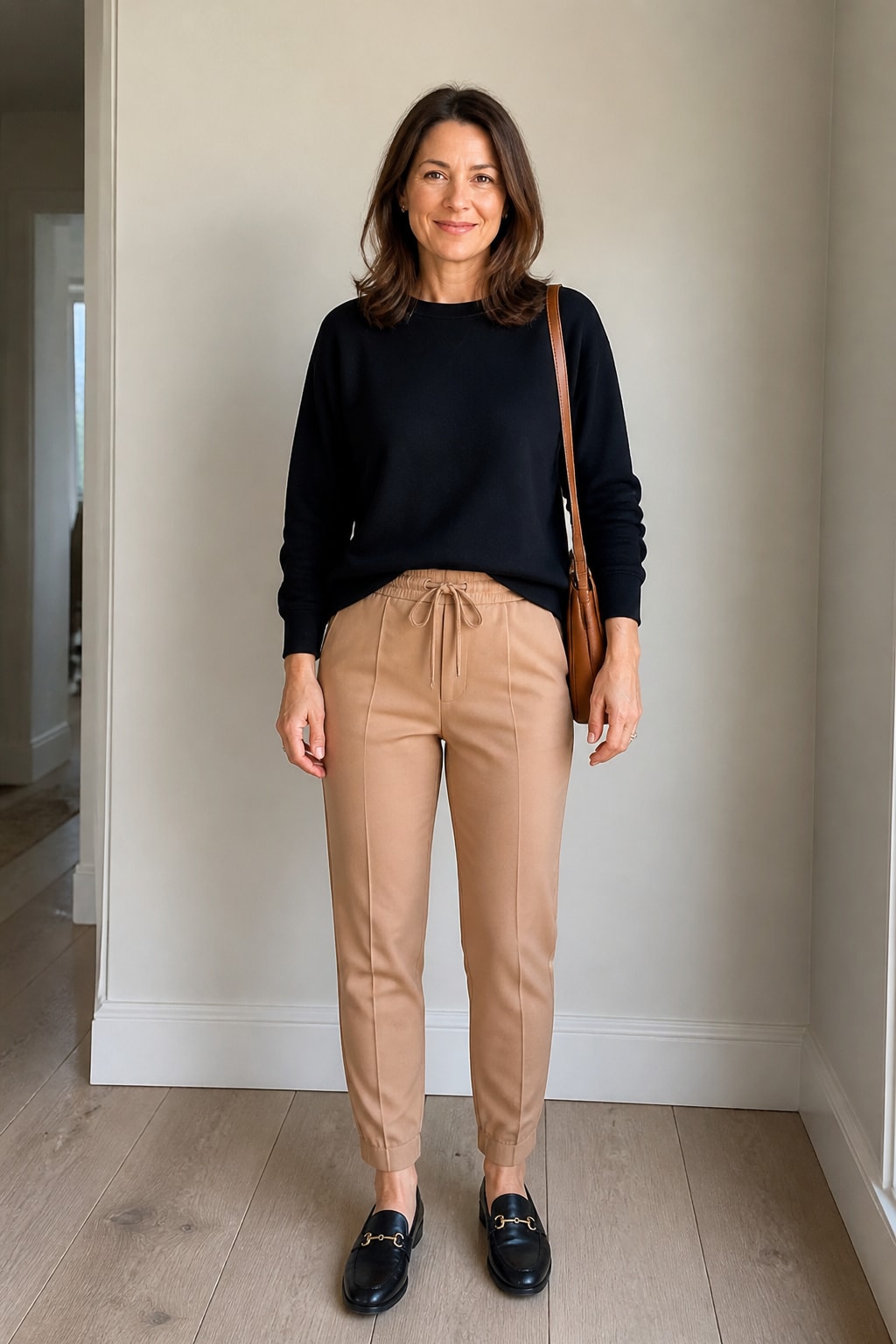 Sweatshirt and Tailored Joggers